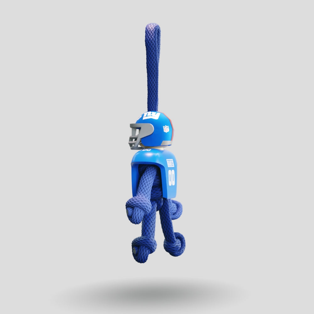 New York Giants Paracord Buddy Keychain