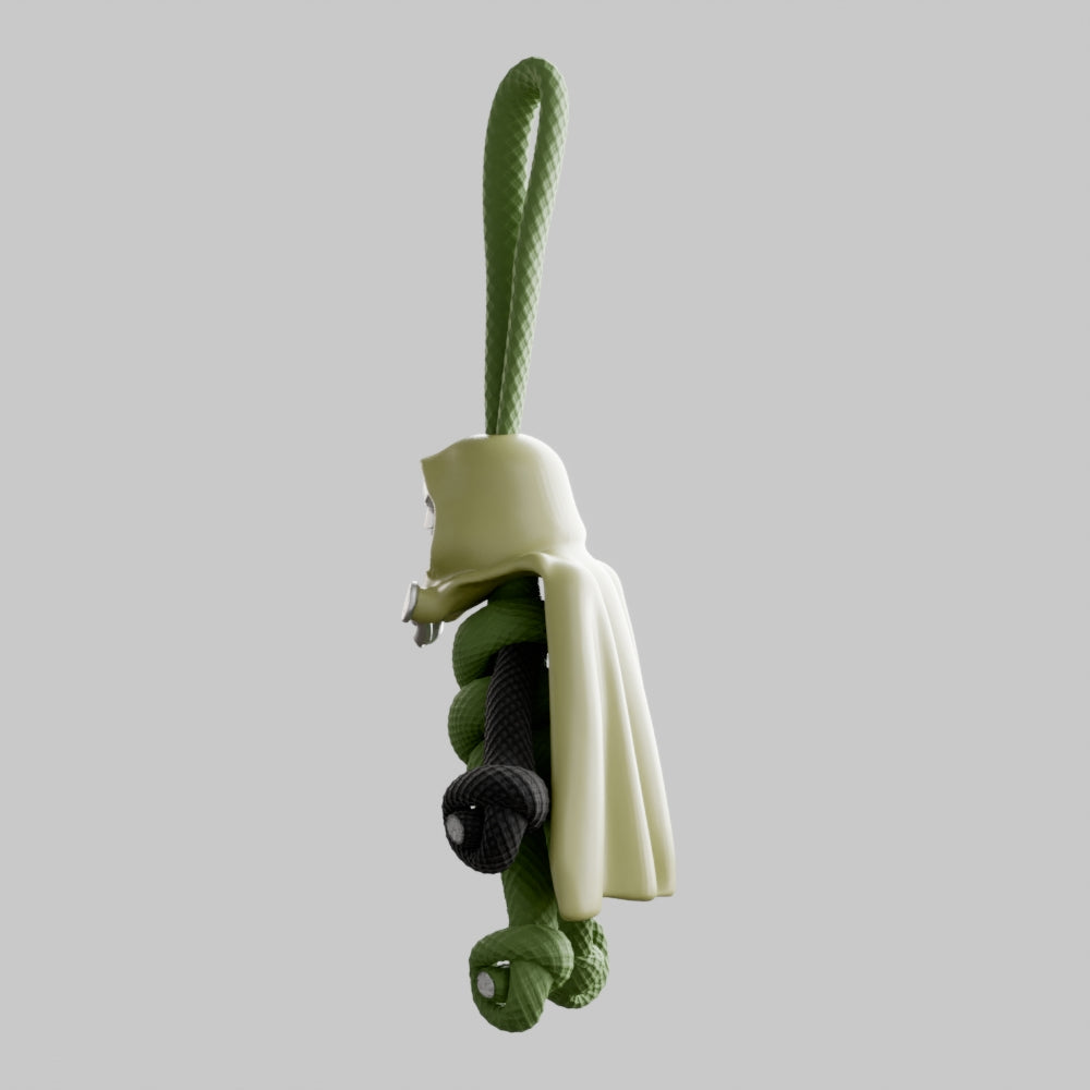 Doctor Doom Paracord Buddy Keychain