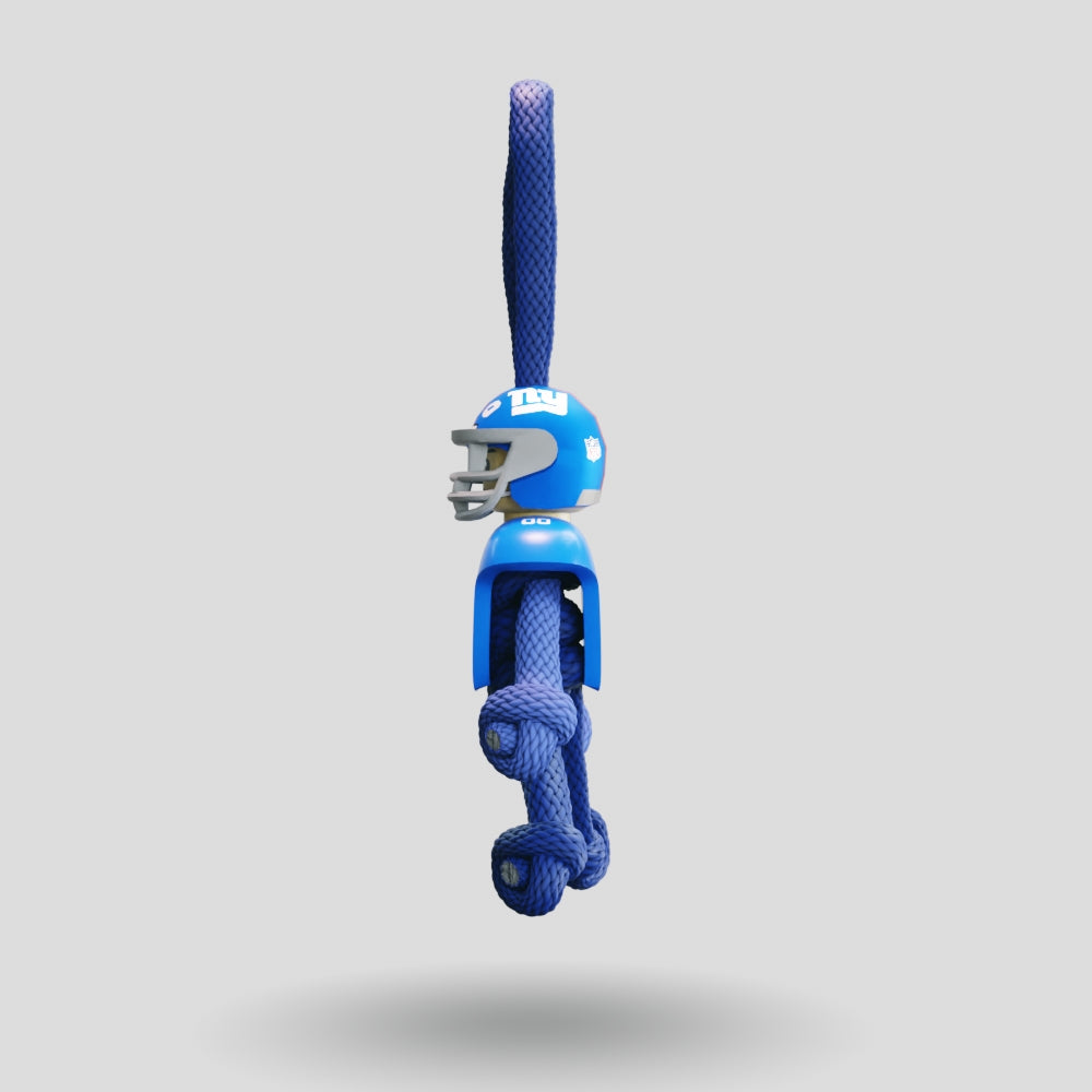 New York Giants Paracord Buddy Keychain