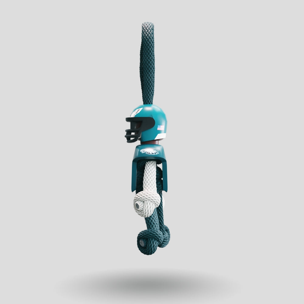 Philadelphia Eagles Paracord Buddy Keychain