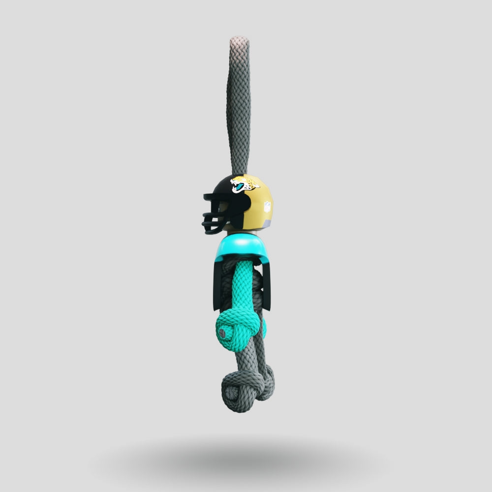 Jacksonville Jaguars Paracord Buddy Keychain
