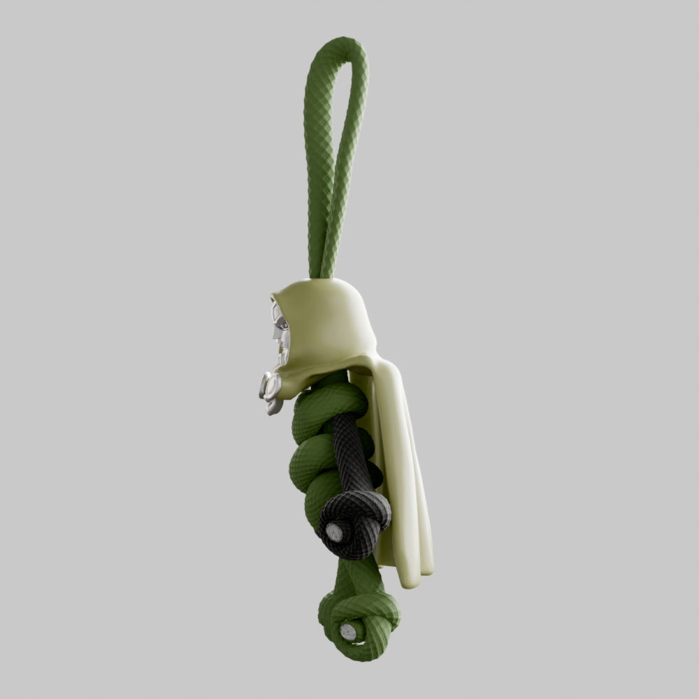 Doctor Doom Paracord Buddy Keychain