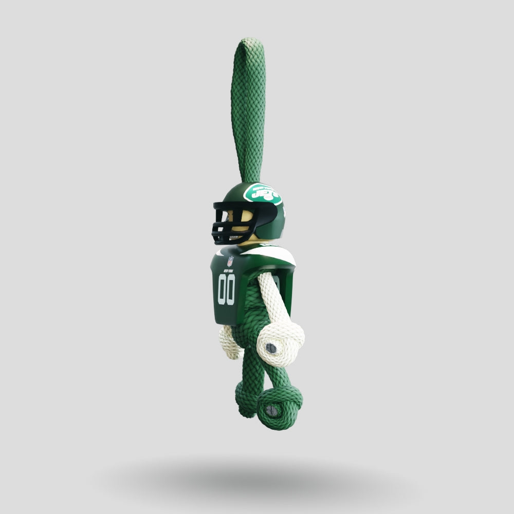 New York Jets Paracord Buddy Keychain