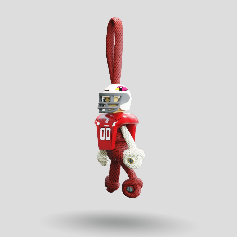 Arizona Cardinals Paracord Buddy Keychain