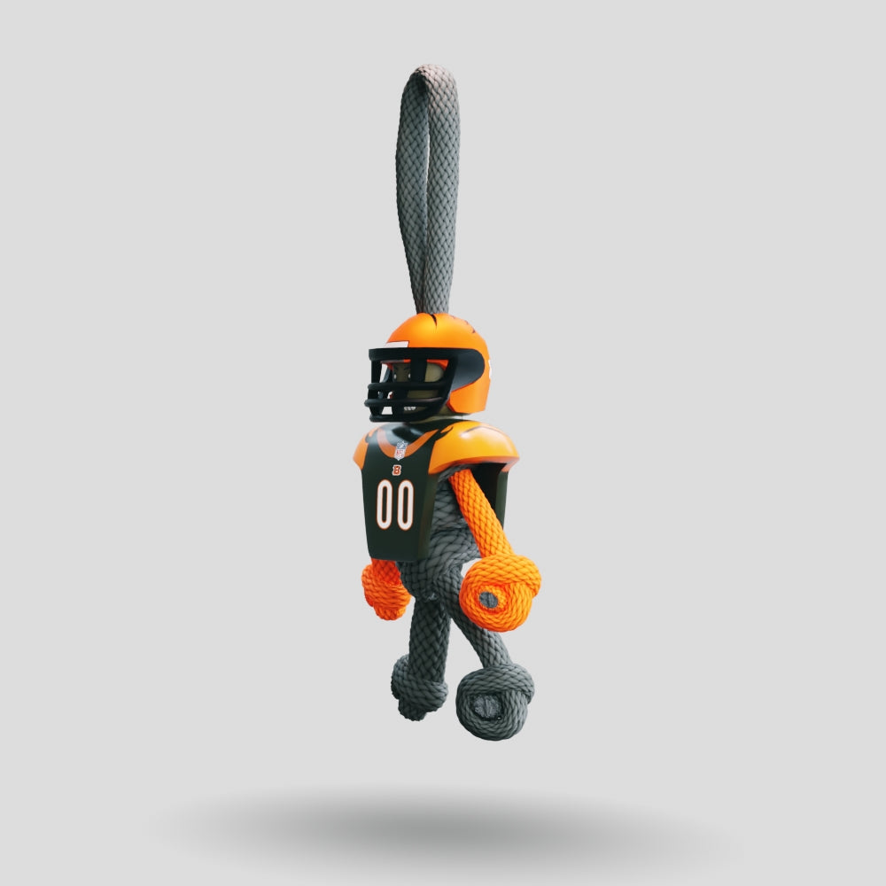 Cincinnati Bengals Paracord Buddy Keychain