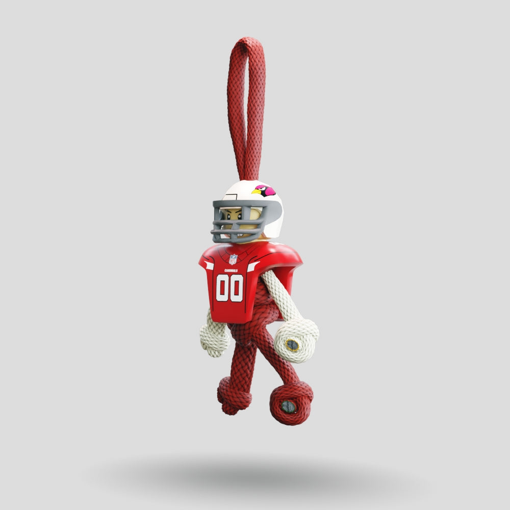 Arizona Cardinals Paracord Buddy Keychain