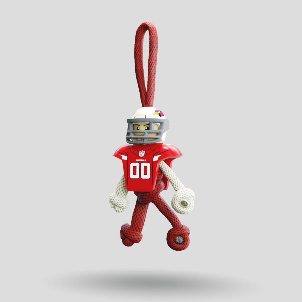 Arizona Cardinals Paracord Buddy Keychain