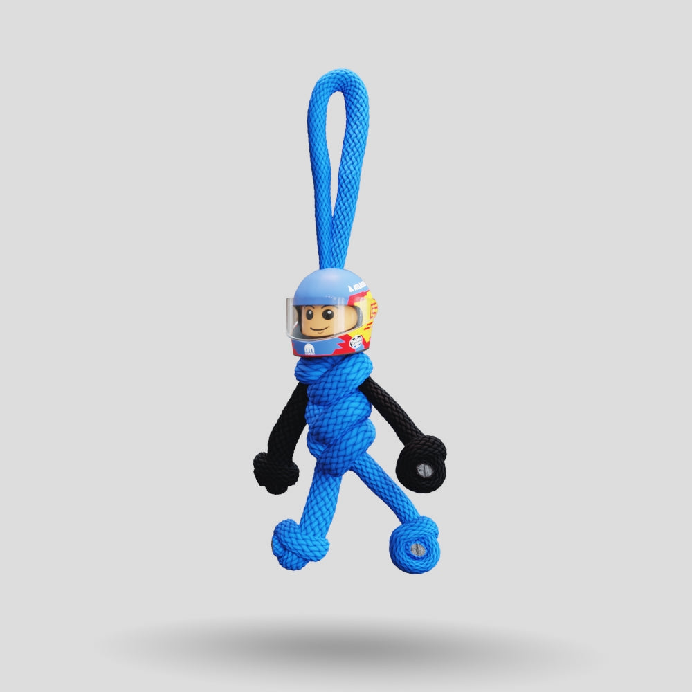 CS WIL 2025 Racing Paracord Buddy Keychain