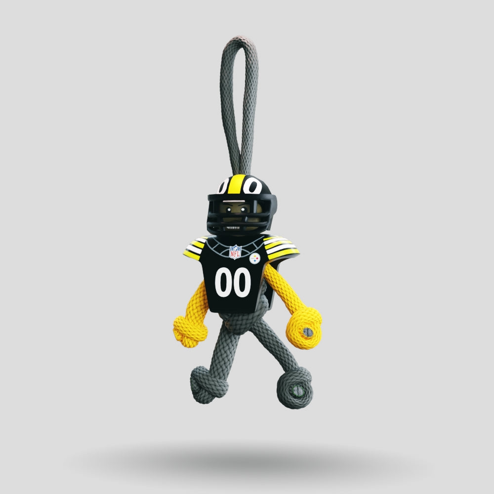 Pittsburgh Steelers Paracord Buddy Keychain