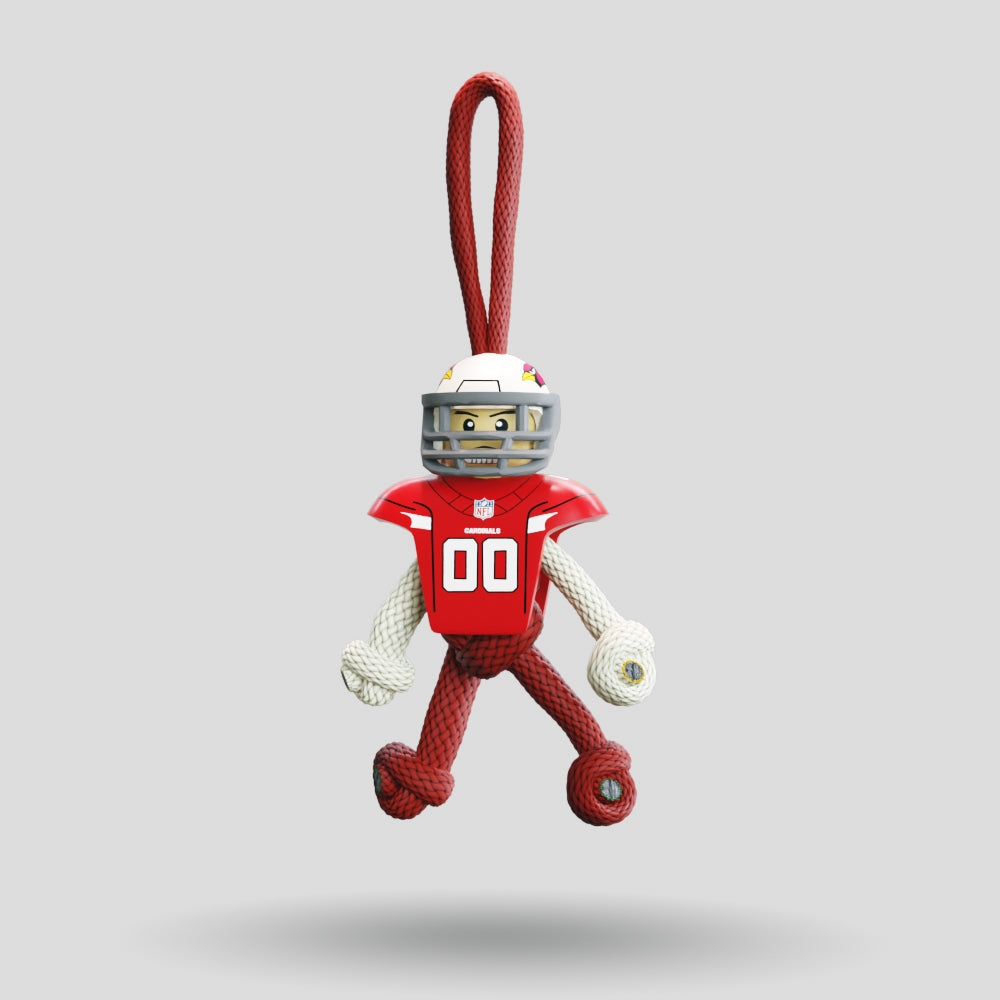 Arizona Cardinals Paracord Buddy Keychain