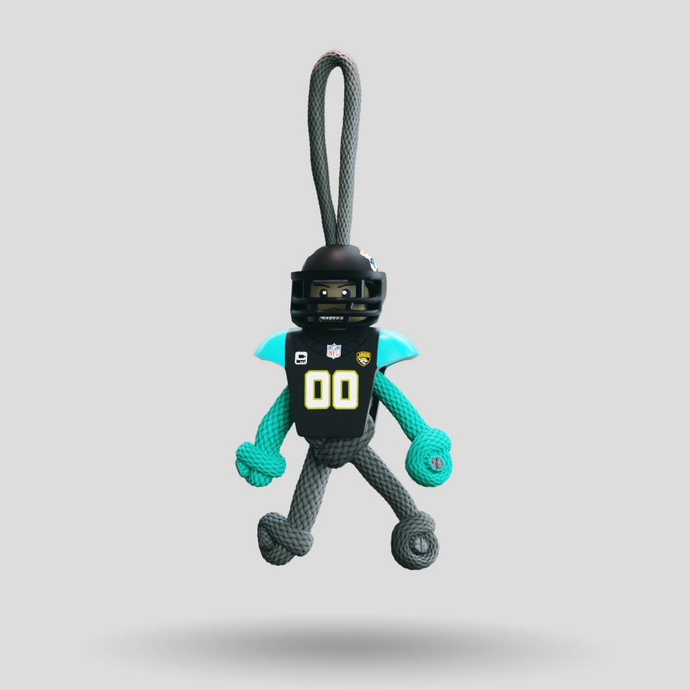 Jacksonville Jaguars Paracord Buddy Keychain