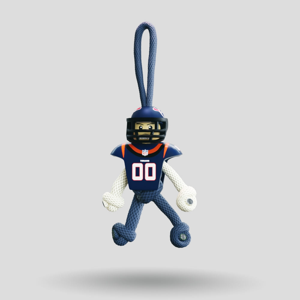 Houston Texans Paracord Buddy Keychain