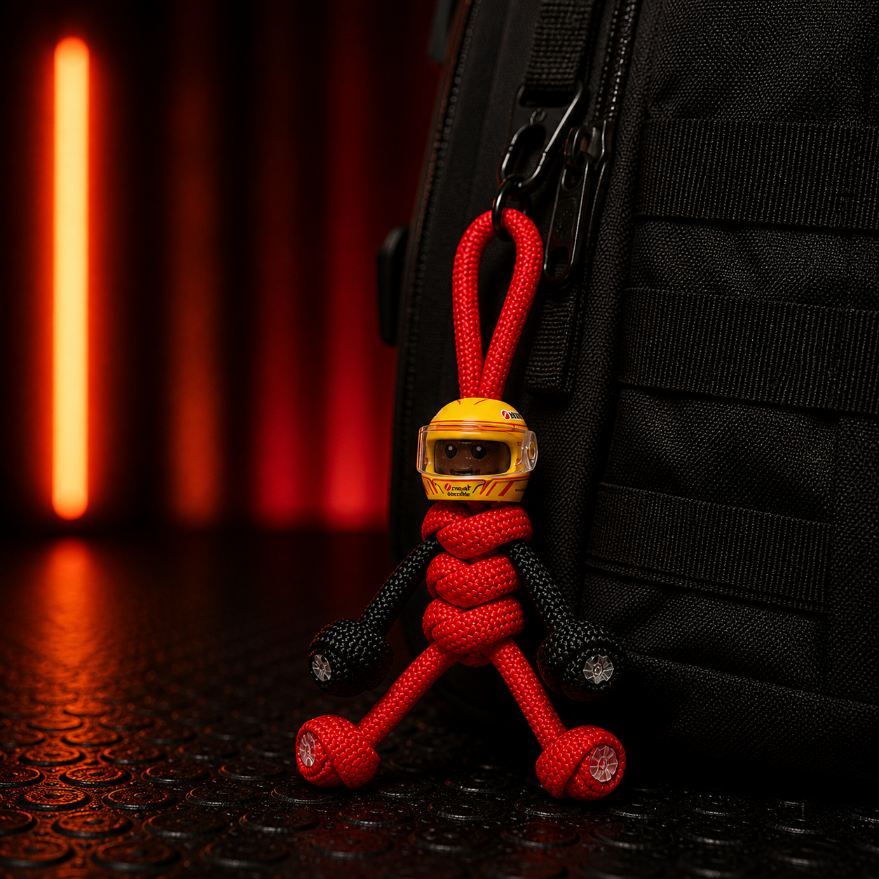 Limited Edition Lewis Racing Paracord Buddy Keychain