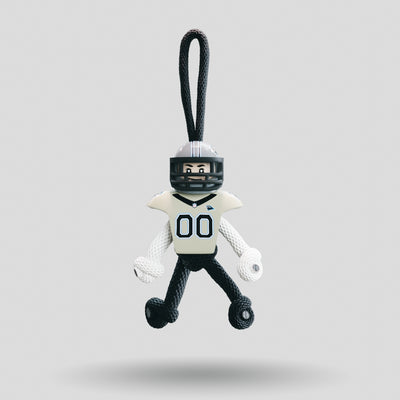 Carolina Panthers Paracord Buddy Keychain