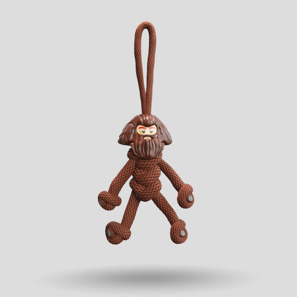 Hagrid Paracord Buddy Keychain