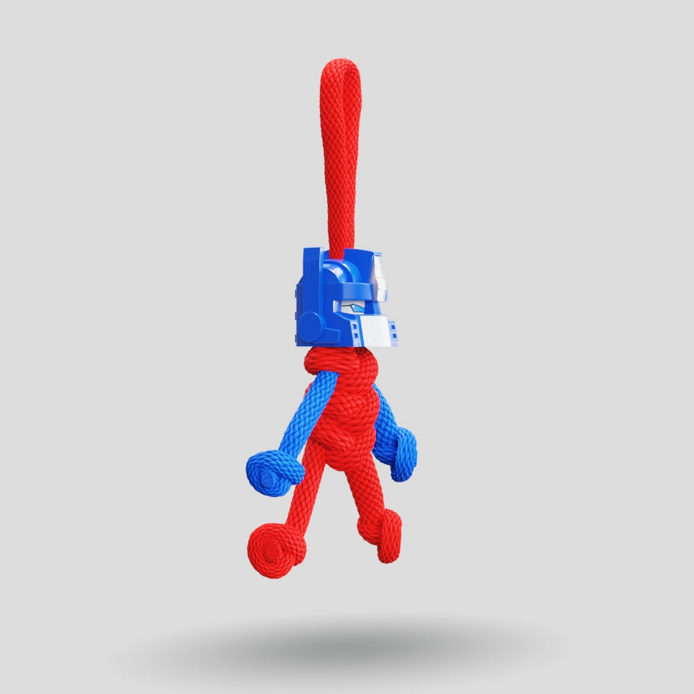 Optimus Prime Paracord Buddy Keychain