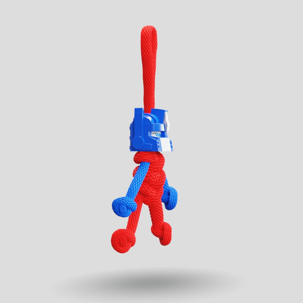 Optimus Prime Paracord Buddy Keychain