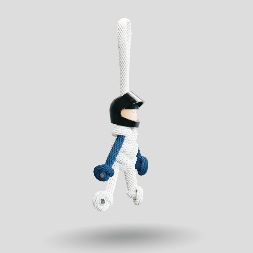 AT Team F1 Motorsport Paracord Buddy Keychain