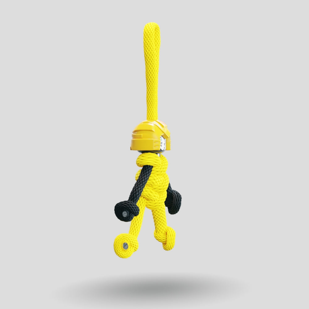 Bumblebee Paracord Buddy Keychain