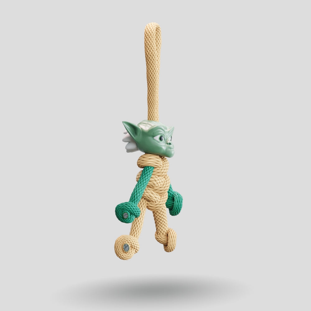 Yoda Paracord Buddy Keychain