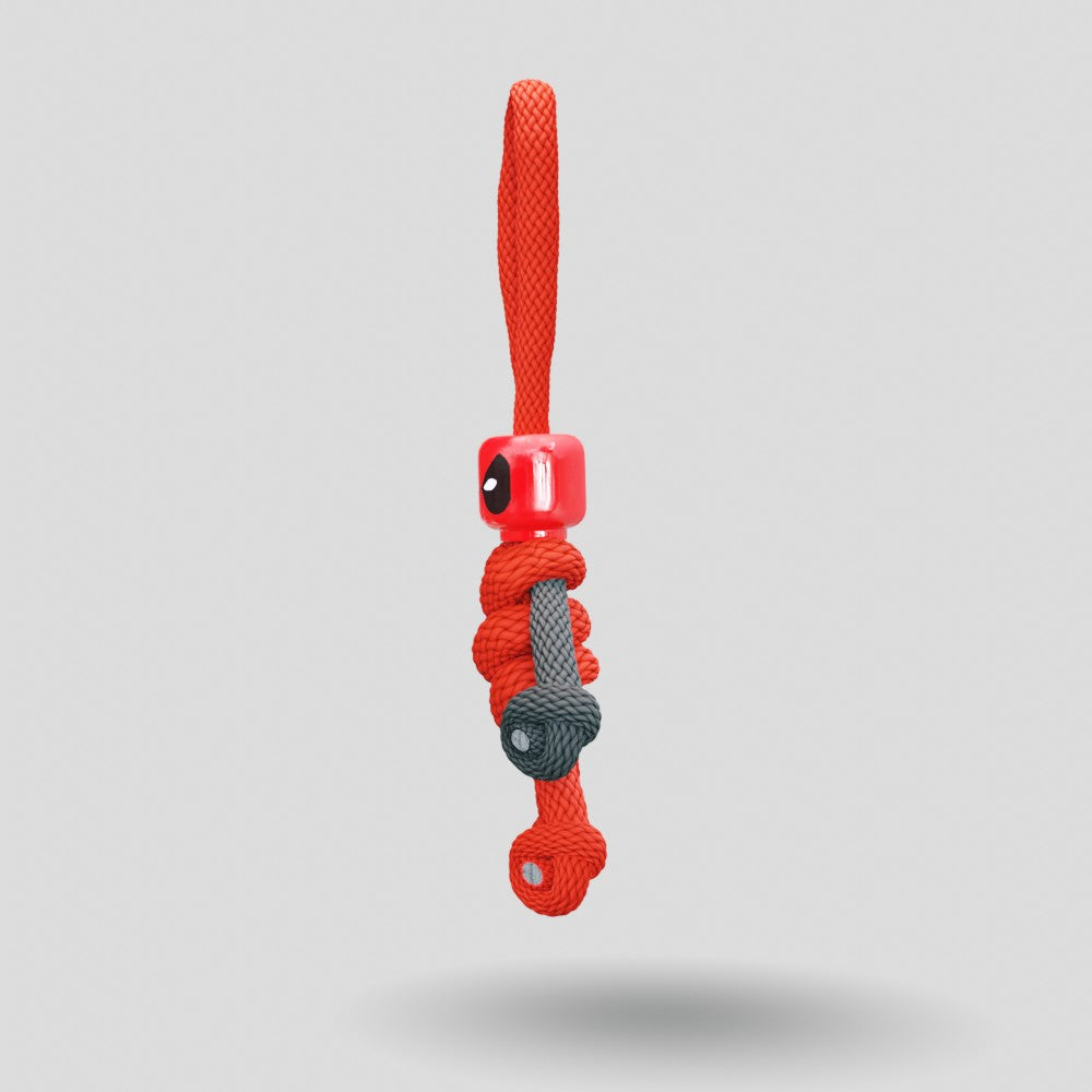 Deadpool Paracord Buddy Keychain