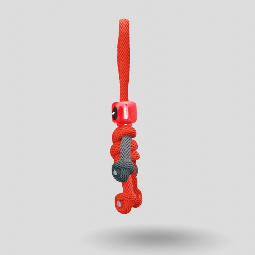 Deadpool Paracord Buddy Keychain