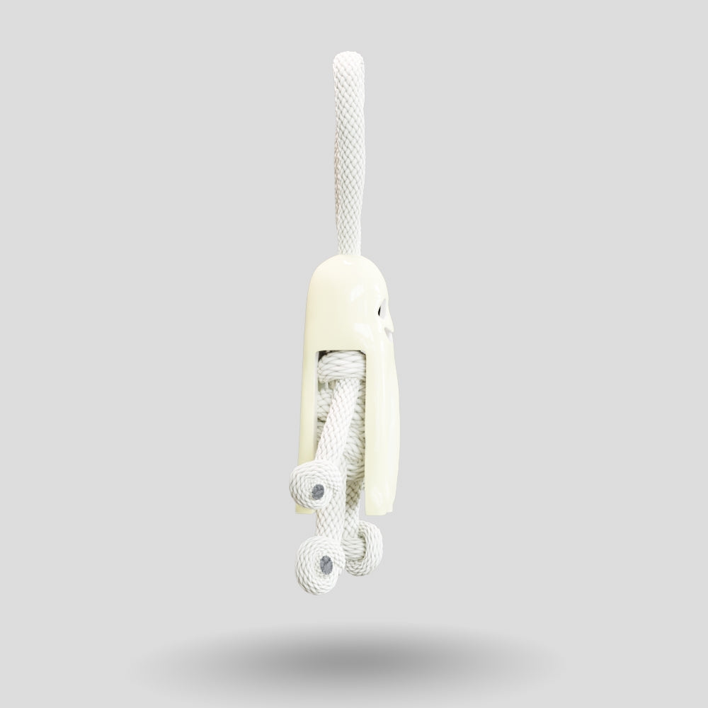 Ghost Paracord Buddy Keychain (Glows In Dark)