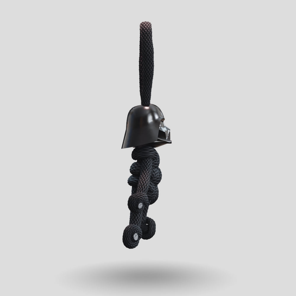 Darth Vader Paracord Buddy Keychain