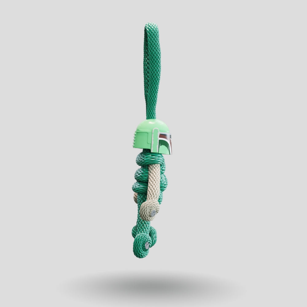 Boba Fett Paracord Buddy Keychain