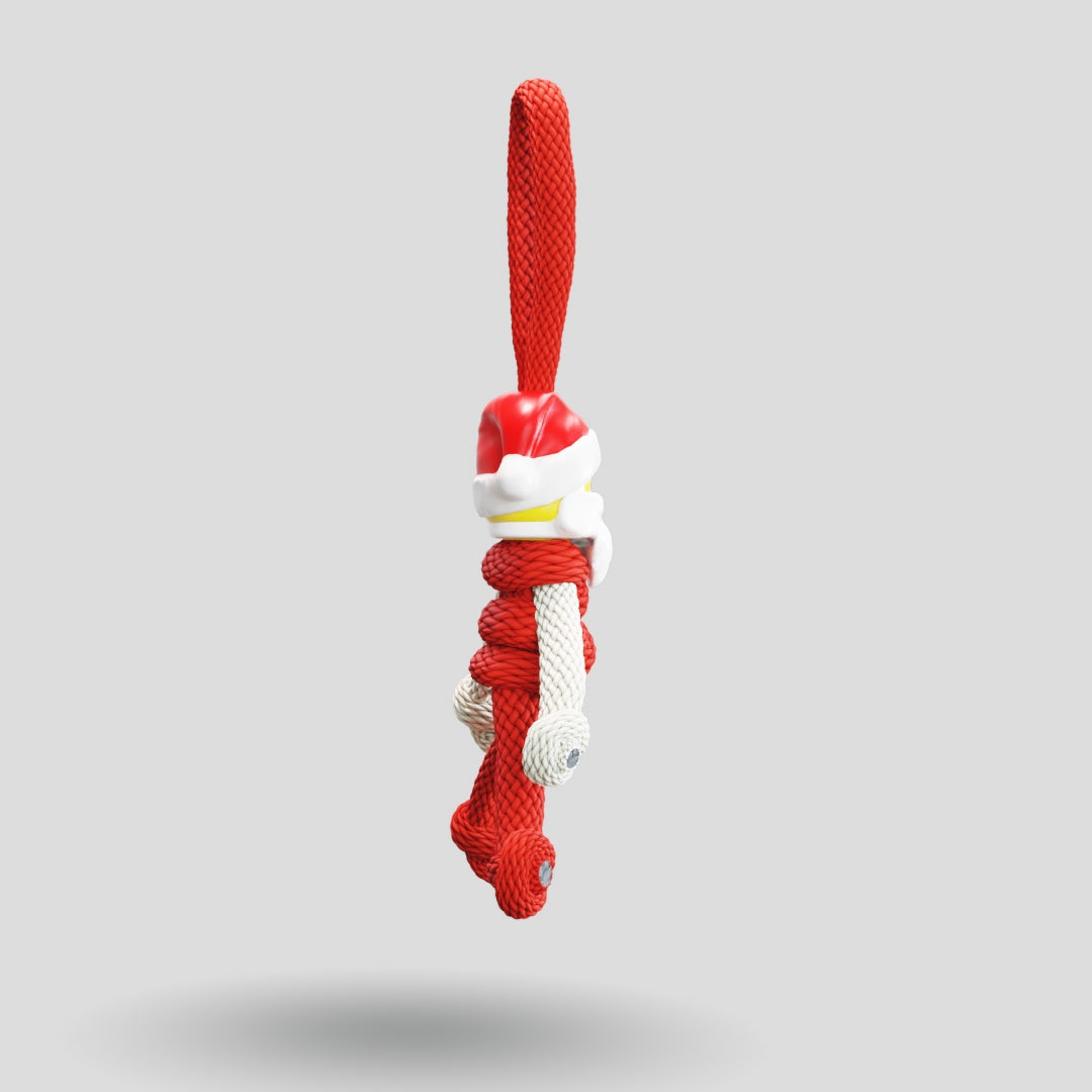 Santa Claus Paracord Buddy Keychain