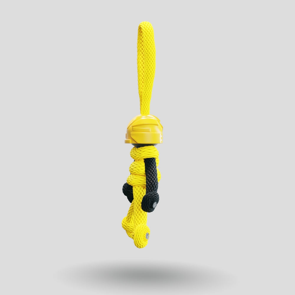 Bumblebee Paracord Buddy Keychain