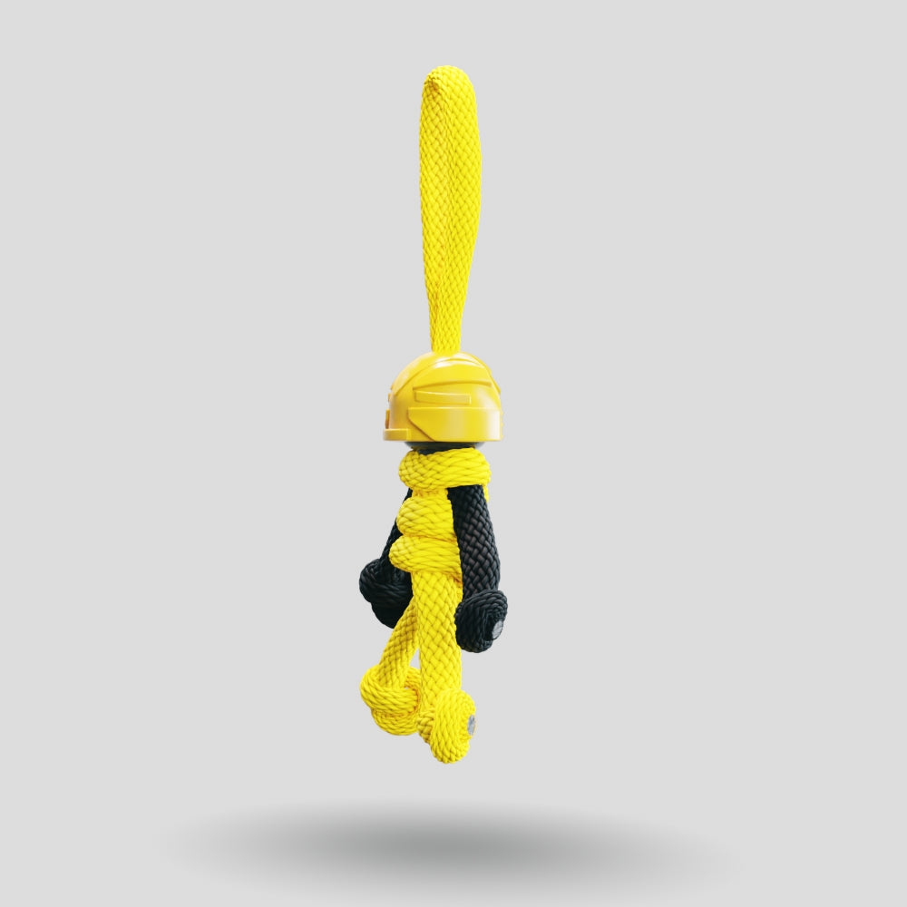 Bumblebee Paracord Buddy Keychain
