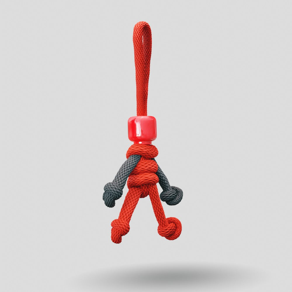 Deadpool Paracord Buddy Keychain