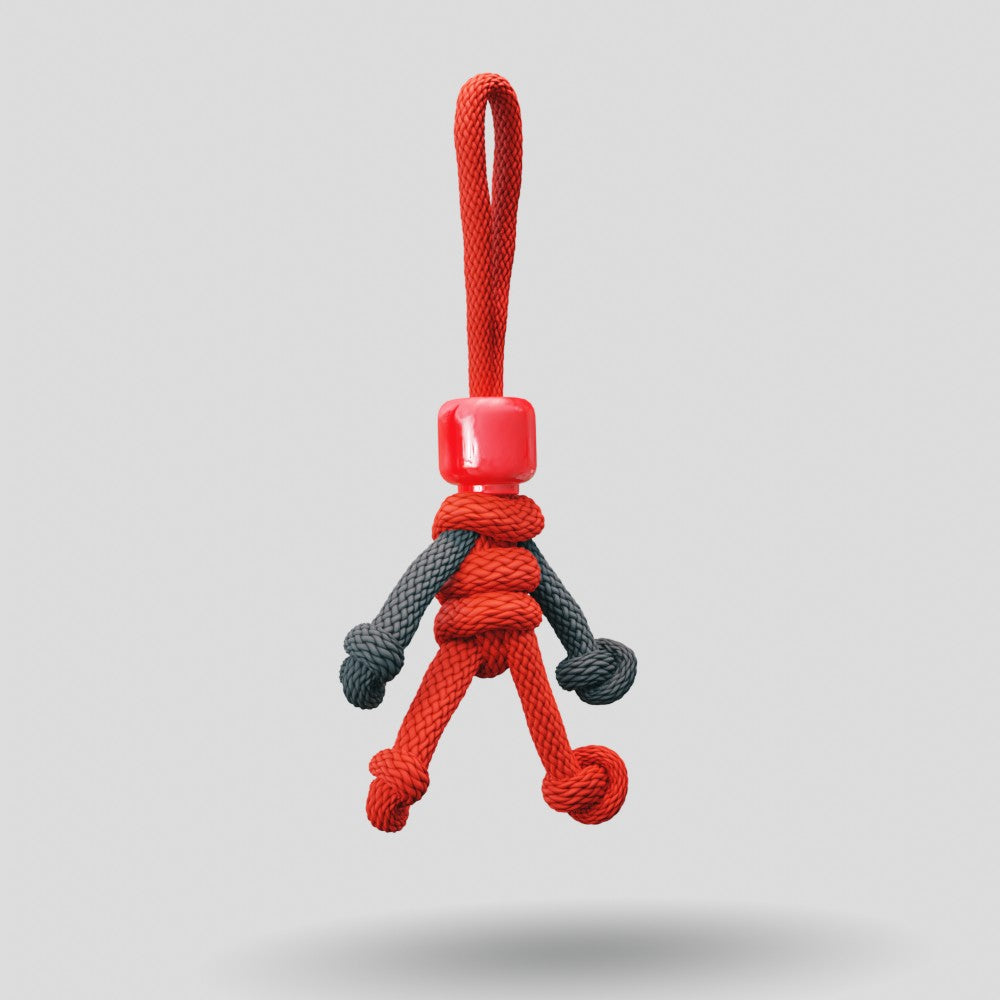 Deadpool Paracord Buddy Keychain