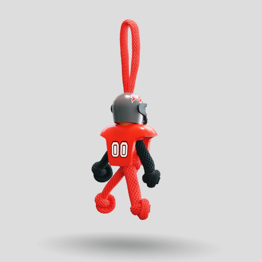 Tampa Bay Buccaneers Paracord Buddy Keychain