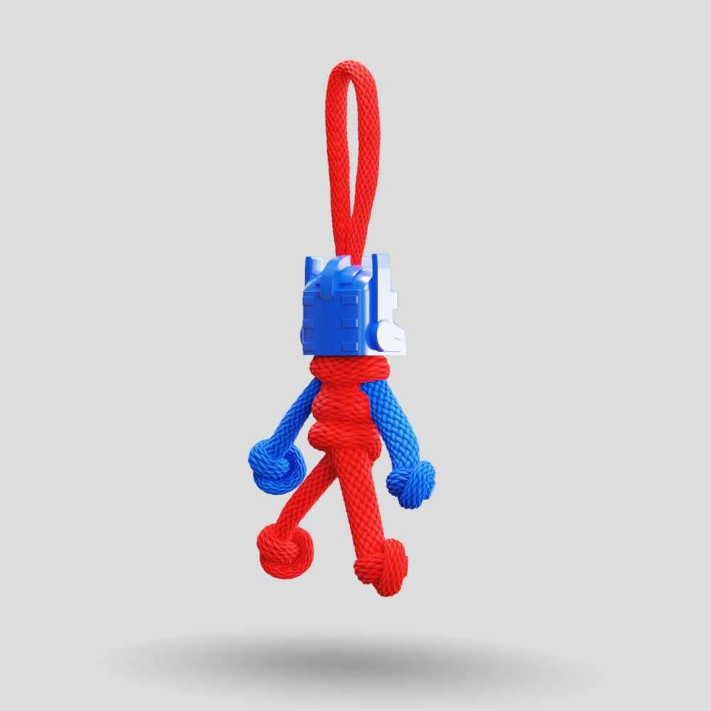 Optimus Prime Paracord Buddy Keychain