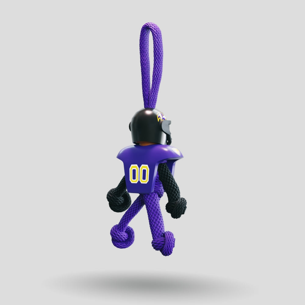 Baltimore Ravens Paracord Buddy Keychain