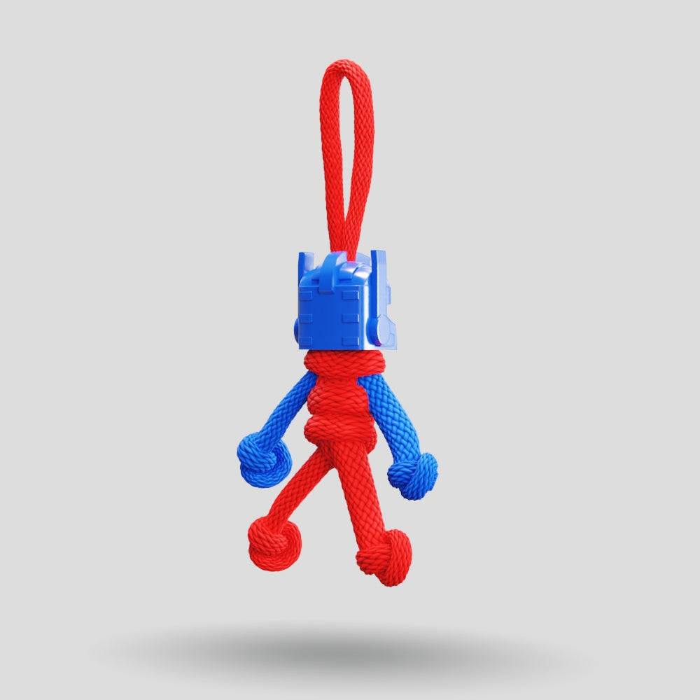 Optimus Prime Paracord Buddy Keychain
