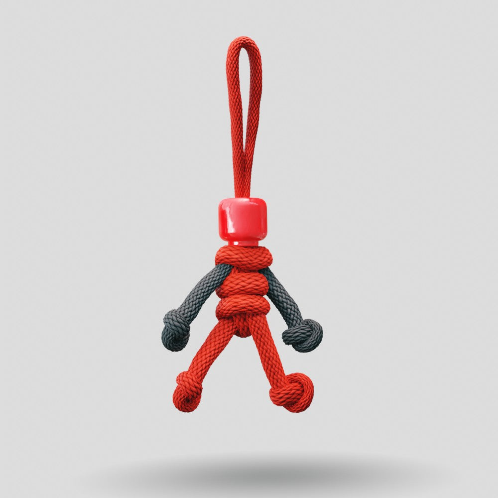 Deadpool Paracord Buddy Keychain