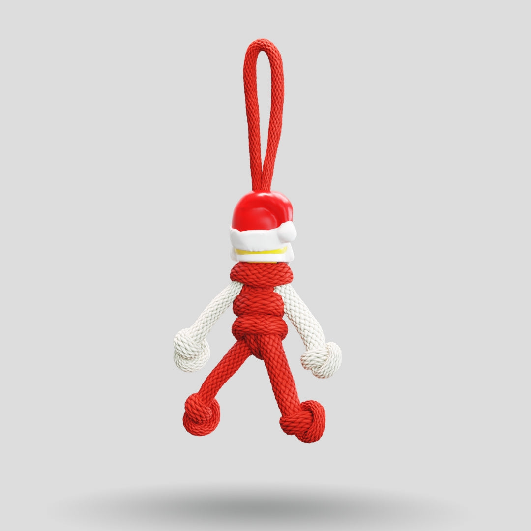 Santa Claus Paracord Buddy Keychain