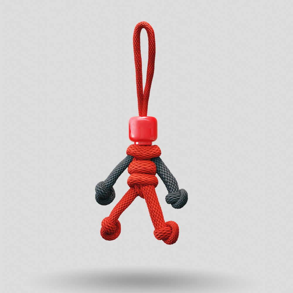 Deadpool Paracord Buddy Keychain