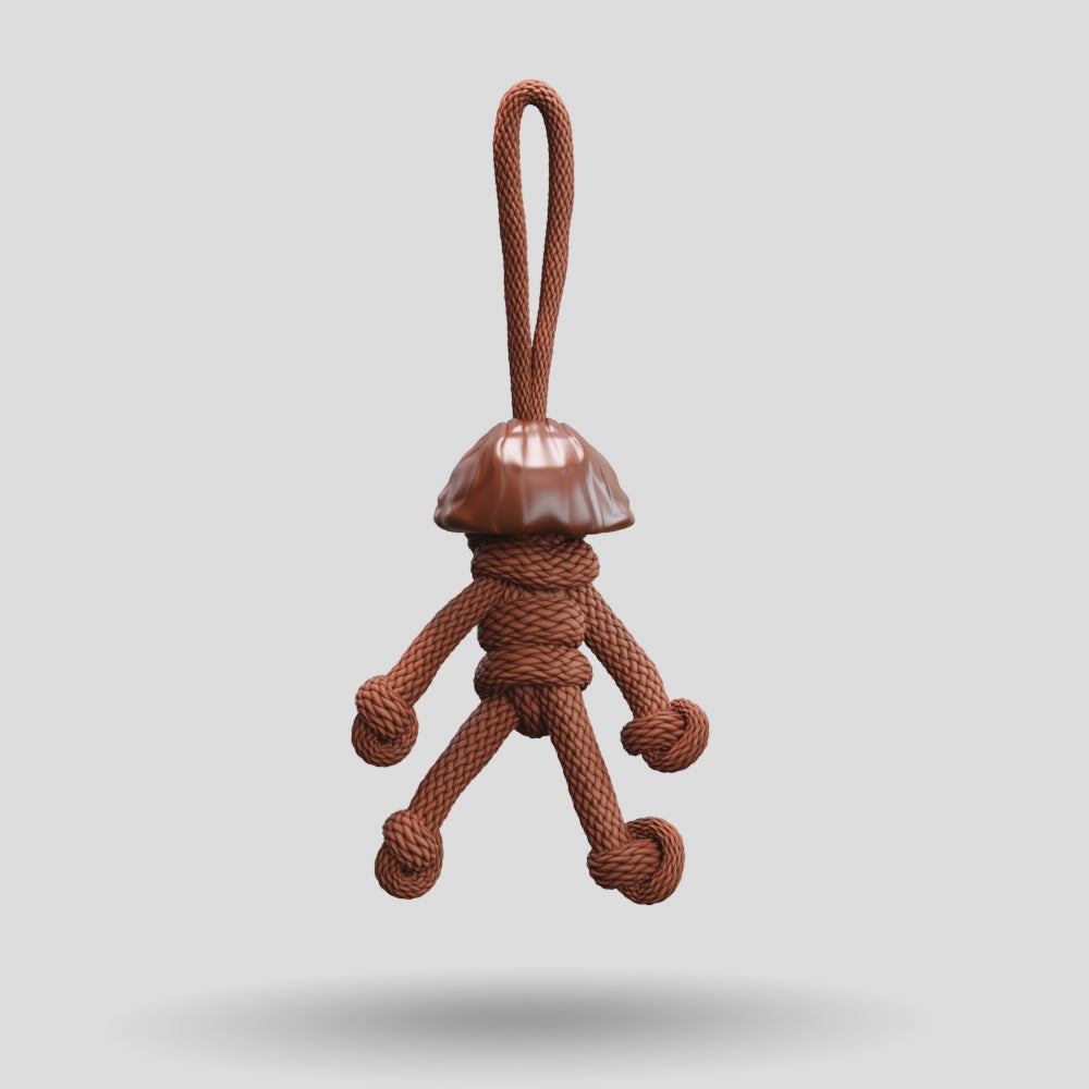 Hagrid Paracord Buddy Keychain