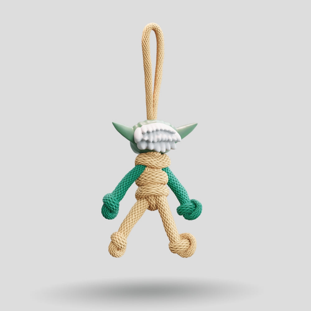 Yoda Paracord Buddy Keychain