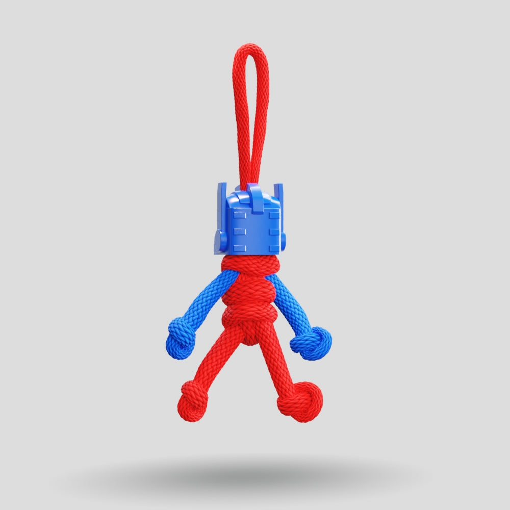 Optimus Prime Paracord Buddy Keychain