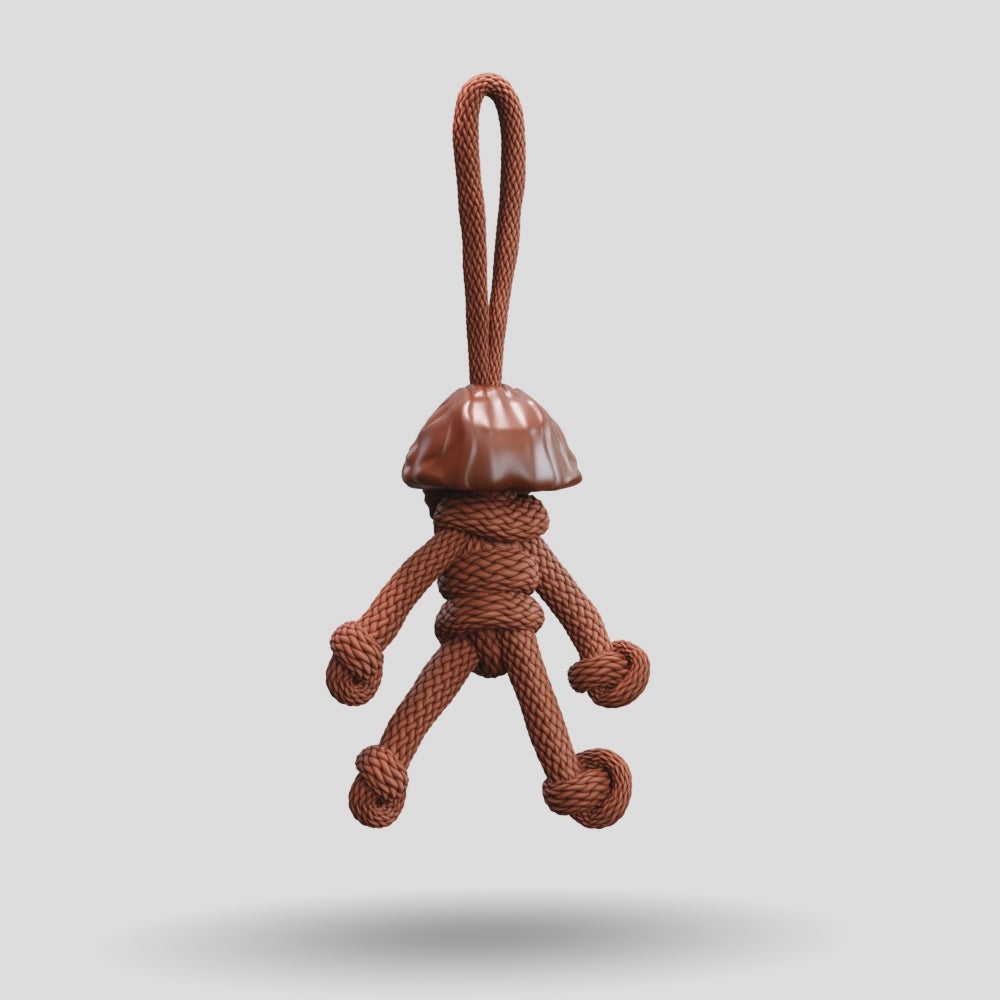 Hagrid Paracord Buddy Keychain