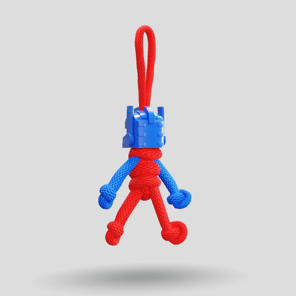 Optimus Prime Paracord Buddy Keychain