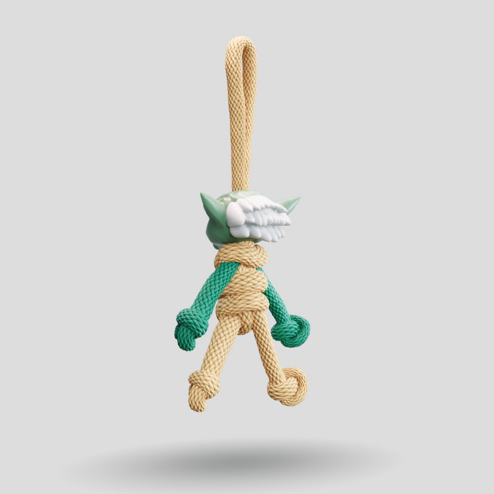 Yoda Paracord Buddy Keychain