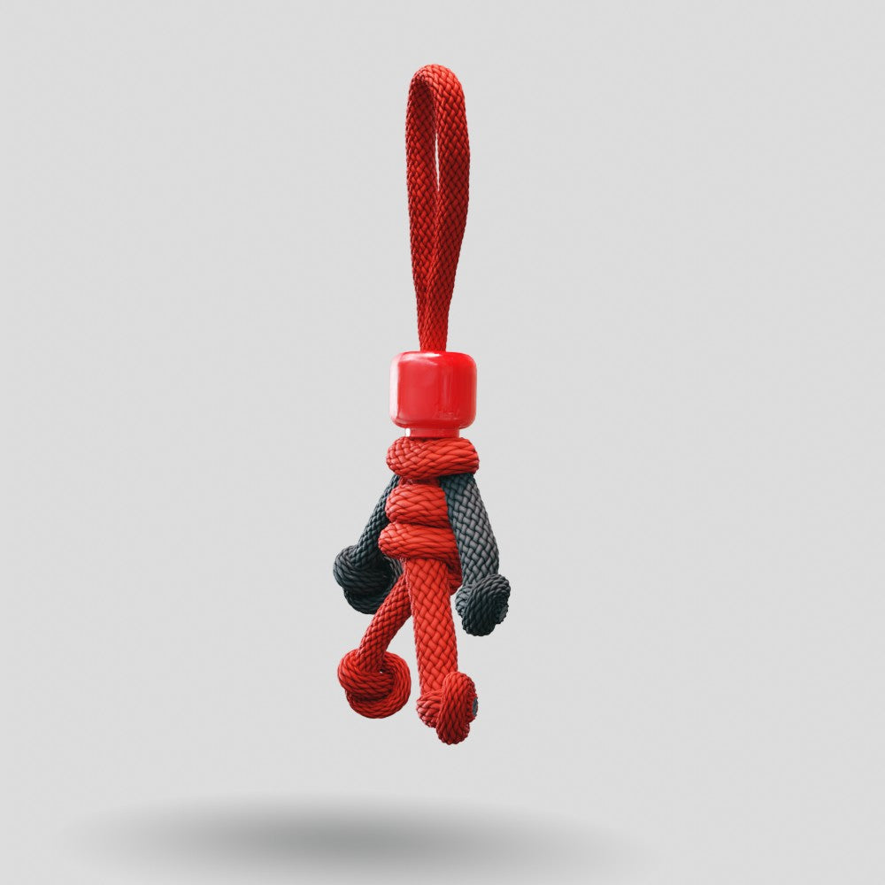 Deadpool Paracord Buddy Keychain