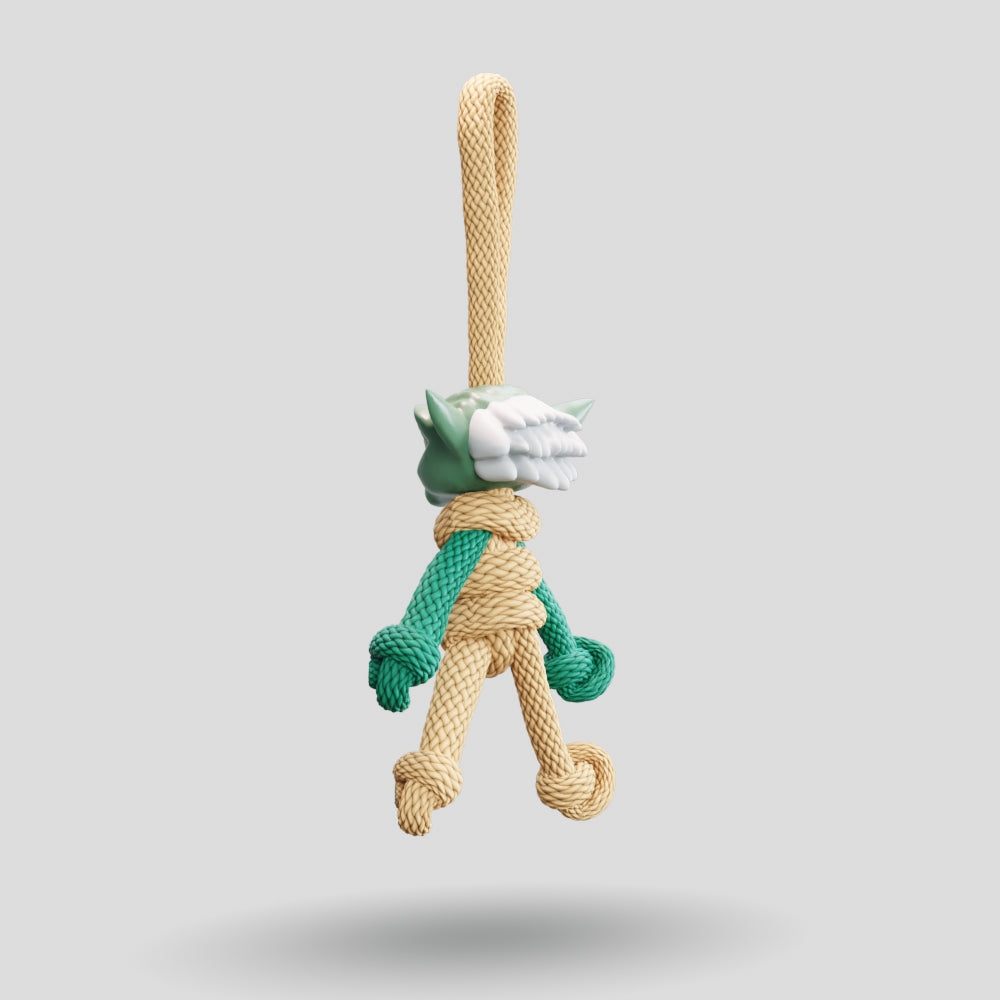 Yoda Paracord Buddy Keychain