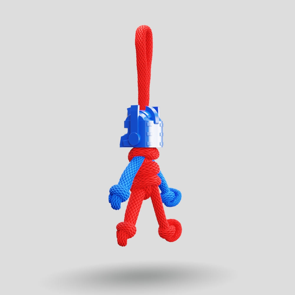 Optimus Prime Paracord Buddy Keychain
